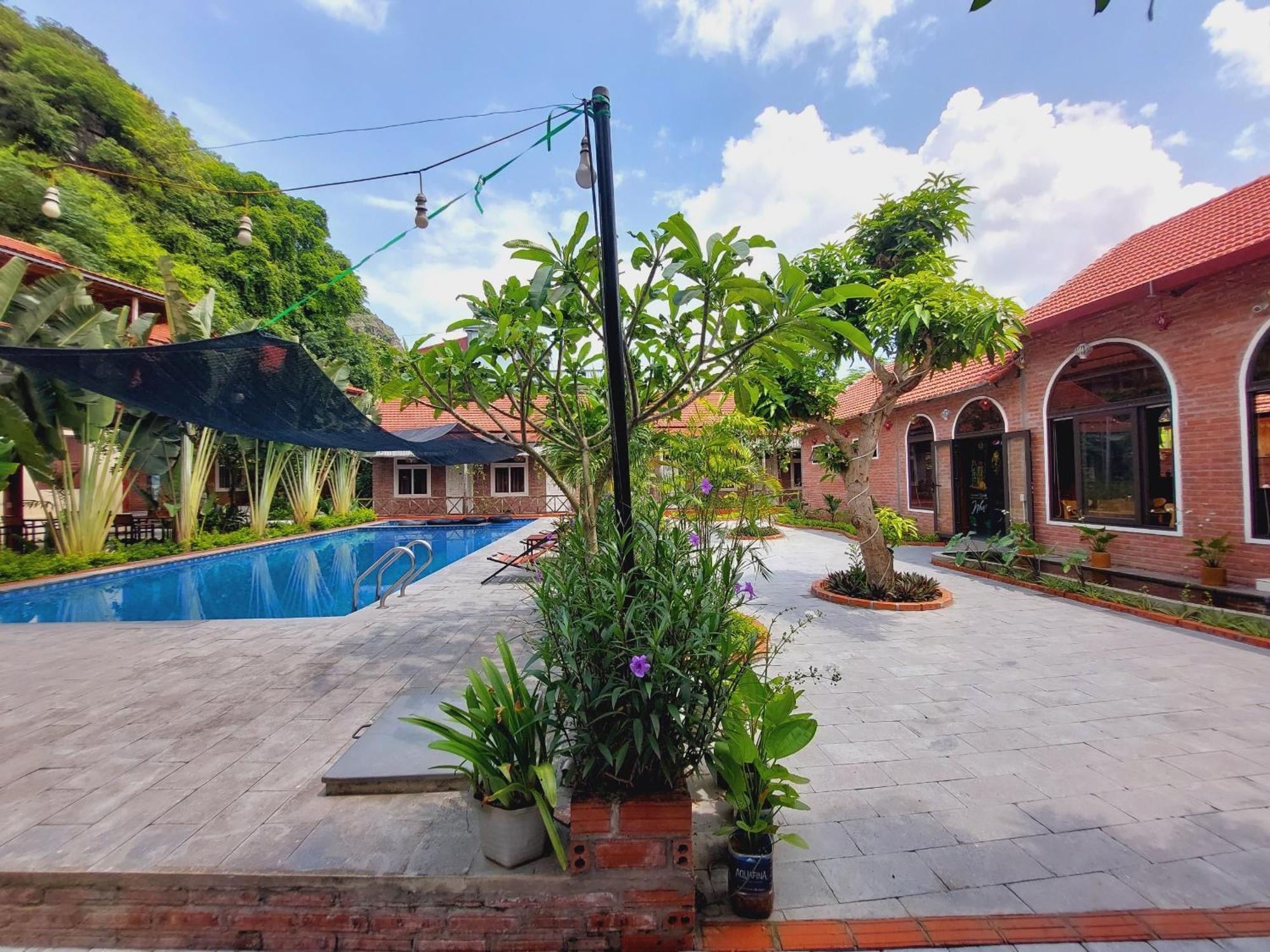 Ninh Binh Mountain Side Homestay & Cafe Kültér fotó